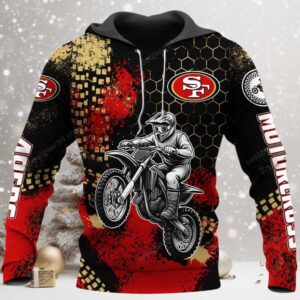 San Francisco 49ers Motorcross 2026 Official Hoodie
