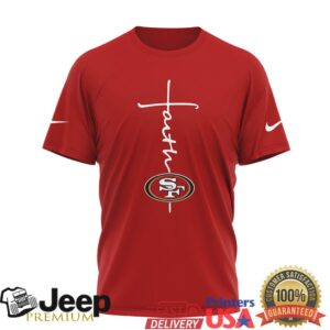 San Francisco 49ers Official NFL Faith Over Fear 3D Shirt San Francisco 49ers Official NFL Faith Over Fear 3D Shirt