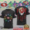 Miami Dolphins Official NFL Grateful Dead For Life 3D Shirt Miami Dolphins Official NFL Grateful Dead For Life 3D Shirt