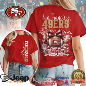 San Francisco 49ers Official NFL New Year New Game 3D Shirt San Francisco 49ers Official NFL New Year New Game 3D Shirt