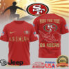 San Francisco 49ers Official NFL Elmo Fan 3D Shirt San Francisco 49ers Official NFL Elmo Fan 3D Shirt