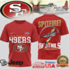 San Francisco 49ers Official NFL x Fast And Furious 3D Shirt San Francisco 49ers Official NFL x Fast And Furious 3D Shirt