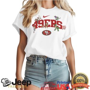 San Francisco 49ers x Toy Story Mashup Woody & Buzz Fan T Shirt