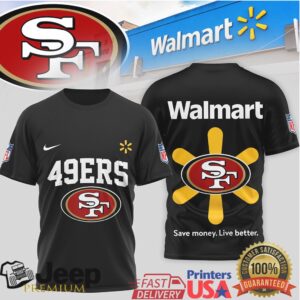 San Francisco 49ers x Walmart “Save Money Live Better” Performance T Shirt