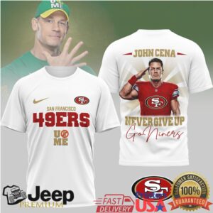 San Francisco 49ersOfficial NFL John Cena Fan 3D Shirt