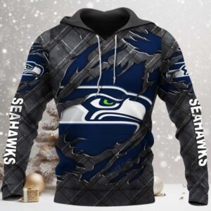Seattle Seahawks Black Metal 2026 Official Hoodie