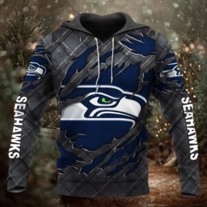 Seattle Seahawks Black Metal 2026 Official Hoodie