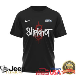 Seattle Seahawks Official NFL Slipknot 3D Shirt