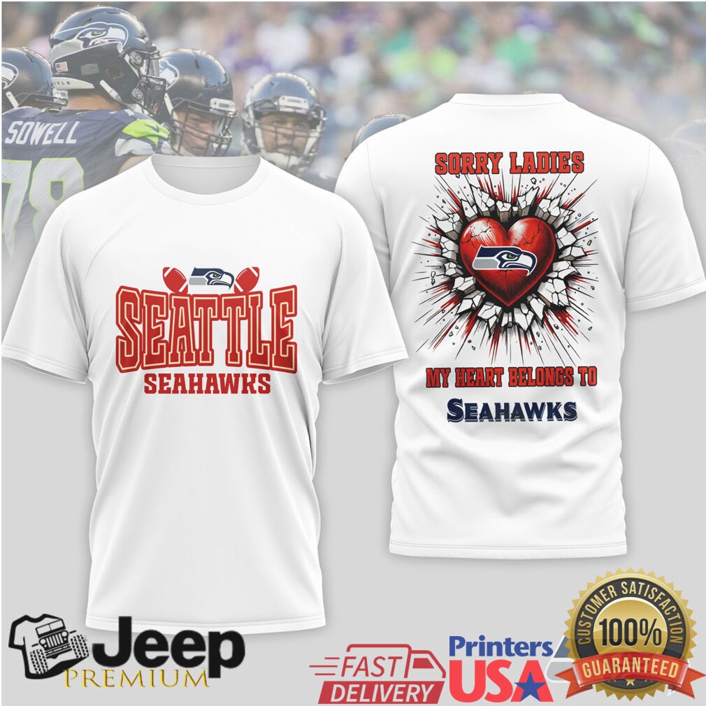 Seattle Seahawks Official NFL Valentine’s Day 3D Shirt Seattle Seahawks Official NFL Valentine’s Day 3D Shirt