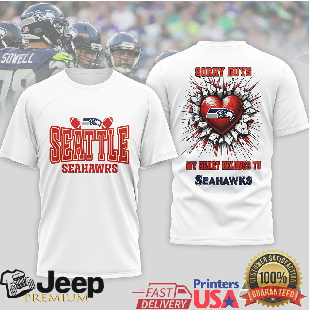 Seattle Seahawks Official NFL Valentine’s Day 3D Shirt Seattle Seahawks Official NFL Valentine’s Day 3D Shirt