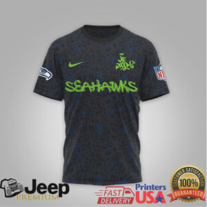 Seattle Seahawks Official NFL x MF DOOM 3D Shirt Seattle Seahawks Official NFL x MF DOOM 3D Shirt