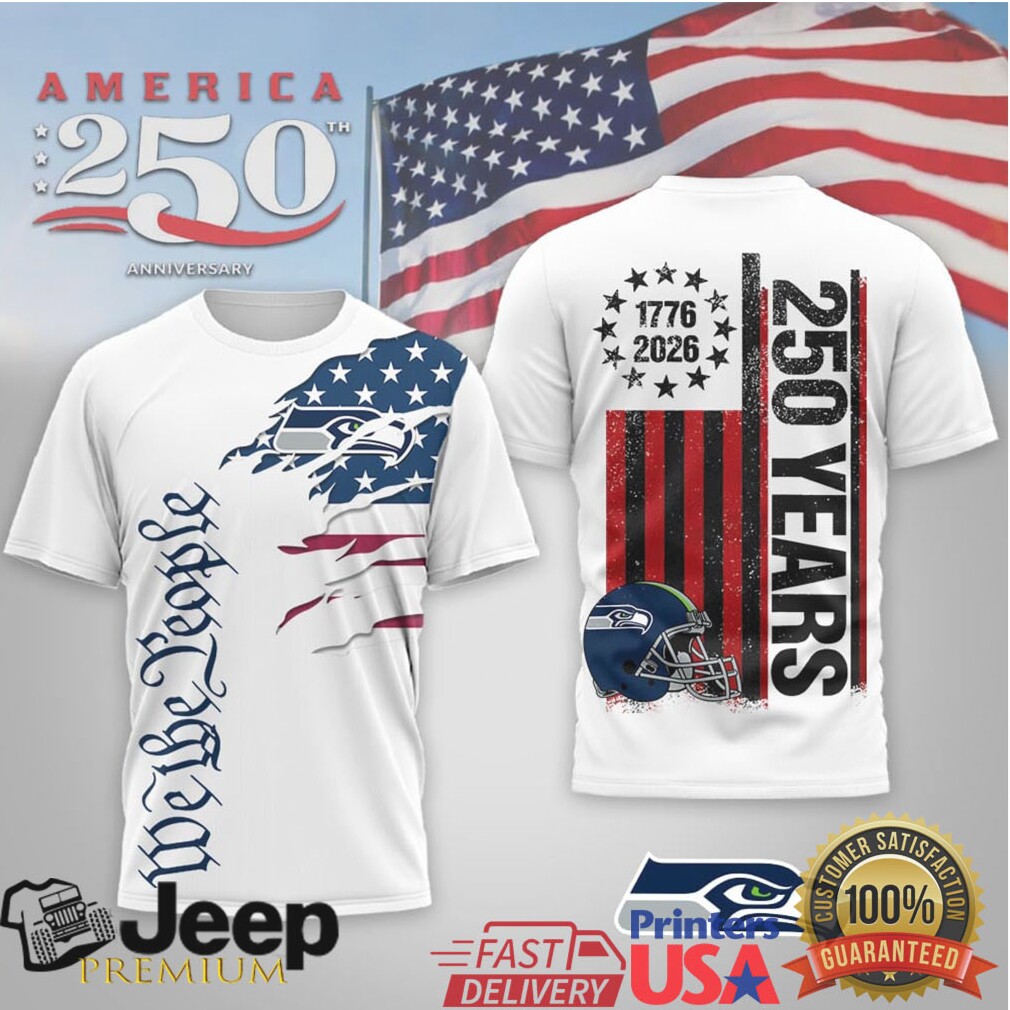 Seattle SeahawksOfficial NFL We The People USA 250th Anniversary T shirt Seattle SeahawksOfficial NFL We The People USA 250th Anniversary T shirt