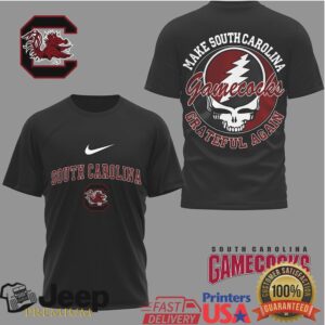 South Carolina Gamecocks Official NCAA Grateful Game Day 3D Shirt