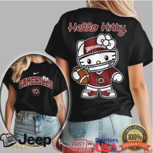 South Carolina Gamecocks Official NCAA Hello Kitty Women’s Shirt South Carolina Gamecocks Official NCAA Hello Kitty Women’s Shirt