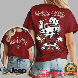 South Carolina Gamecocks Official NCAA Hello Kitty Women's Shirt