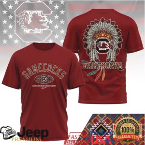 South Carolina Gamecocks Official NCAA Native American Heritage Month 3D Shirt South Carolina Gamecocks Official NCAA Native American Heritage Month 3D Shirt