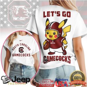 South Carolina Gamecocks Official NCAA Pokemon Fan 3D Shirt