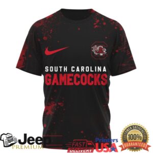South Carolina Gamecocks Official NCAA Skeleton Halloween 3D Shirt