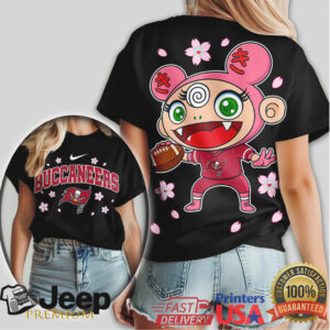 Tampa Bay Buccaneers Anime Mascot Sakura Tshirt Tampa Bay Buccaneers Anime Mascot Sakura Tshirt