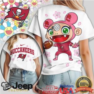 Tampa Bay Buccaneers Anime Mascot Sakura Tshirt