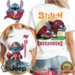 Tampa Bay Buccaneers NFL Stitch Charging 3D Shirt