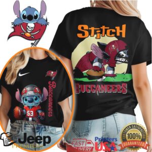 Tampa Bay Buccaneers NFL Stitch Charging 3D Shirt