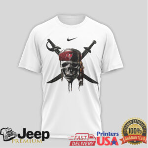 Tampa Bay Buccaneers Official NFL Pirates Of The Caribbean 3D Shirt