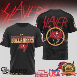 Tampa Bay Buccaneers Official NFL Slayer 3D Shirt Tampa Bay Buccaneers Official NFL Slayer 3D Shirt