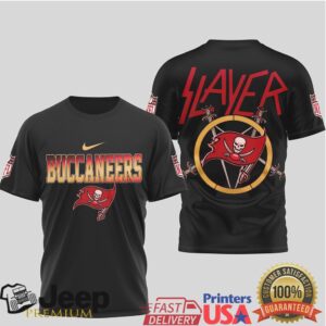 Tampa Bay Buccaneers Official NFL Slayer 3D Shirt