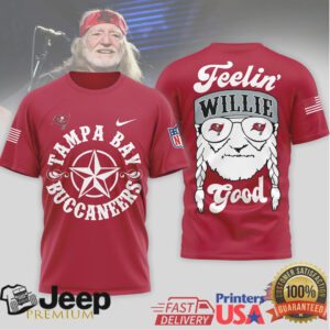 Tampa Bay Buccaneers Official NFL Willie Nelson 3D Shirt Tampa Bay Buccaneers Official NFL Willie Nelson 3D Shirt