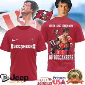 Tampa Bay Buccaneers Rocky Balboa There Is No Tomorrow Tshirt