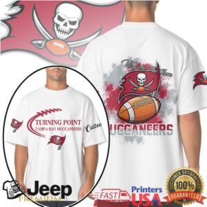 Tampa Bay Buccaneers Turning Point Football Tee We Are The Krewe Shirt