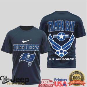 Tampa Bay Buccaneers U.S. Air Force Military Navy T Shirt