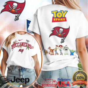 Tampa Bay Buccaneers x Toy Story Friends Fan T Shirt Tampa Bay Buccaneers x Toy Story Friends Fan T Shirt