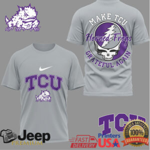 Tcu Horned Frogs Official NCAA Grateful Game Day 3D Shirt