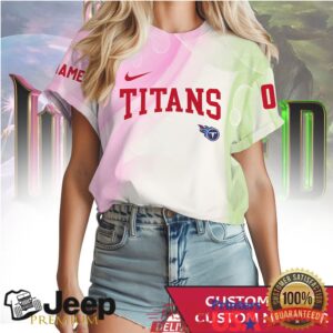 Tennessee Titans x Wicked Movie Emerald City Custom Football Shirt