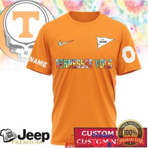 Tennessee Volunteers Deadhead Fan Personalized Custom Name T Shirt Tennessee Volunteers Deadhead Fan Personalized Custom Name T Shirt