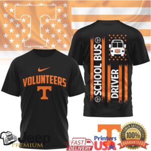 Tennessee Volunteers Official NCAA School Bus Driver 3D Shirt