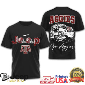 Texas A&M Aggies Jeep “Go Aggies” Collegiate Tee