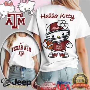 Texas A&M Aggies Official NCAA Hello Kitty Women's Shirt