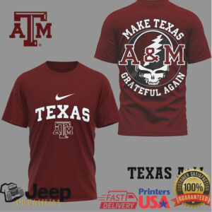 Texas A&M Official NCAA Grateful Game Day 3D Shirt