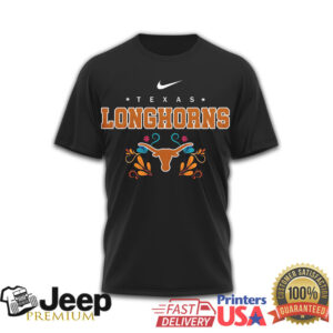 Texas Longhorns Official NCAA Day of the Dead 3D Shirt