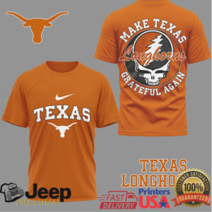 Texas Longhorns Official NCAA Grateful Game Day 3D Shirt