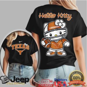 Texas Longhorns Official NCAA Hello Kitty Women’s Shirt Texas Longhorns Official NCAA Hello Kitty Women’s Shirt