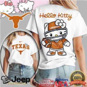 Texas Longhorns Official NCAA Hello Kitty Women's Shirt