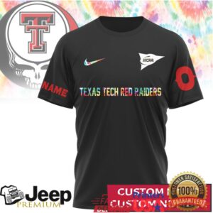 Texas Tech Red Raiders Deadhead Fan Personalized Grateful Dead Tee