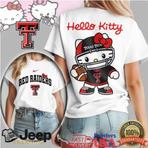 Texas Tech Red Raiders Official NCAA Hello Kitty Women's Shirt