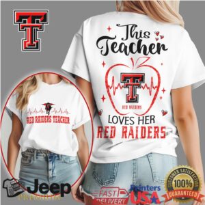 Texas Tech Red Raiders Official Teacher Appreciation Month Women’s Shirt Texas Tech Red Raiders Official Teacher Appreciation Month Women’s Shirt