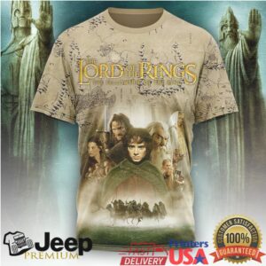The Lord of the Rings 25th Anniversary The Fellowship All Over Print Shirt