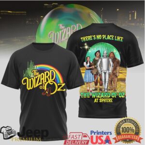 The Wizard of Oz at Sphere Las Vegas “No Place Like Home” T Shirt